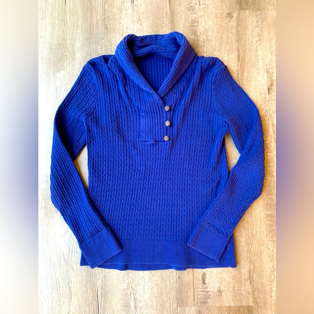 Cotton Blue sweater